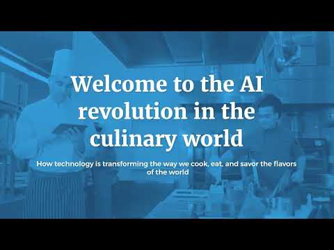 AI in The Kitchen: Recipes, Recommendations, And Robot Chefs - Lecture (16) - NothingUniversity