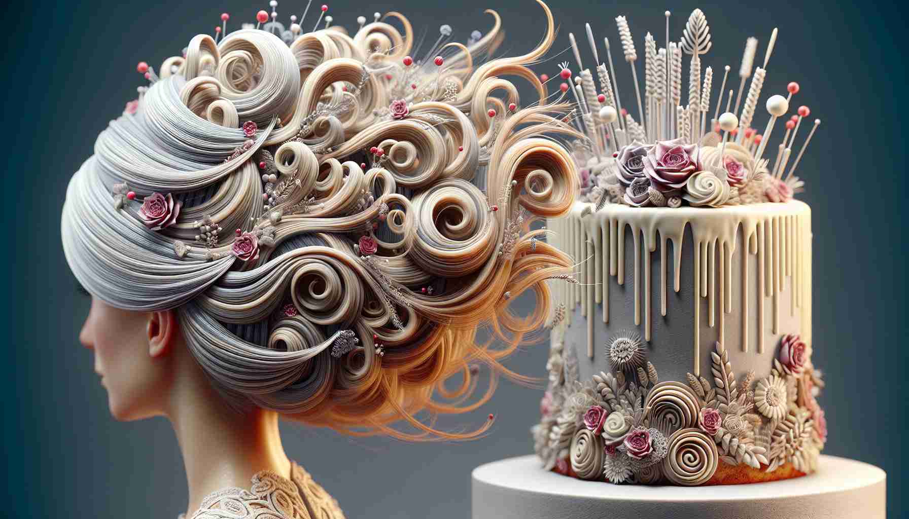 You Won't Believe What's Fake! Hair and Cake Trends That Aren't Real!